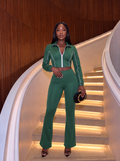 SPORT LUXE ZIP-UP LOUNGE SSET