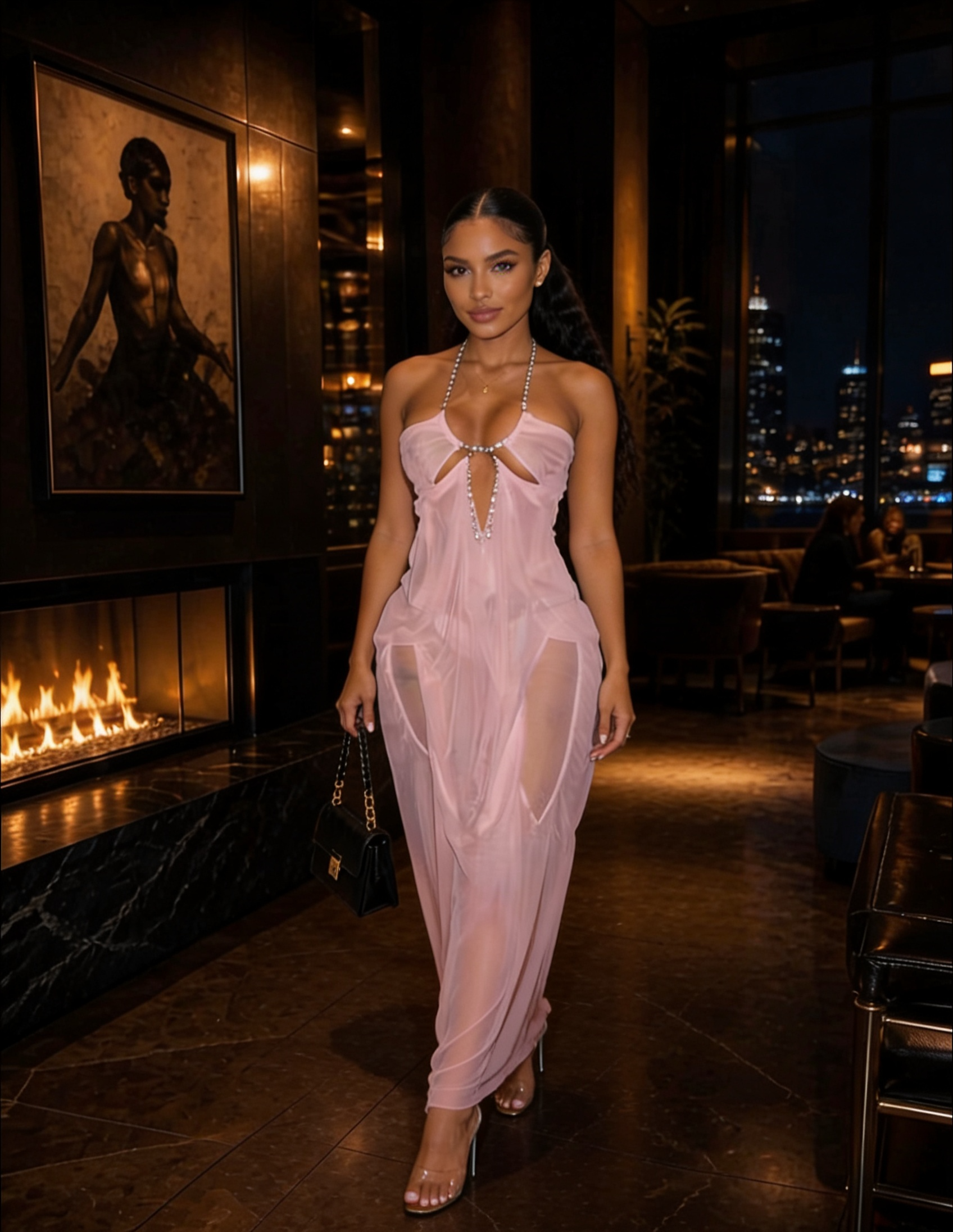 ISLAND MUSE MAXI DRESS (PINK)